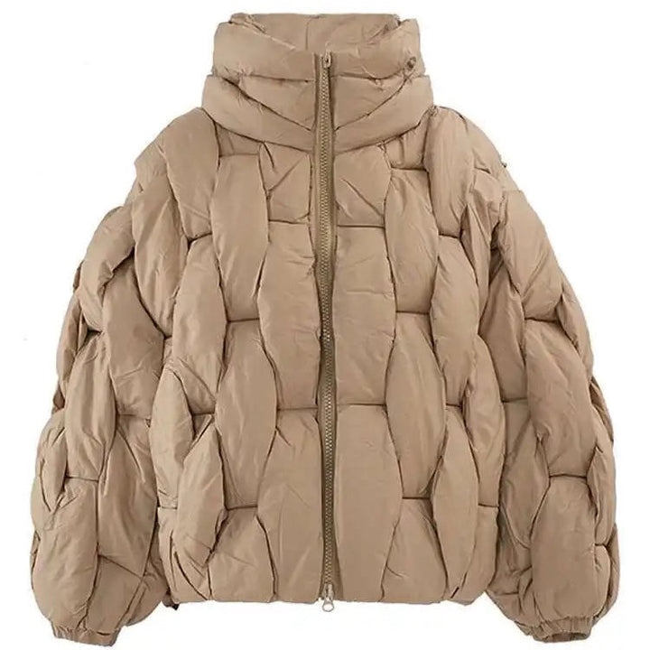 Charlie | Doudoune Matelassée Col Montant Zip