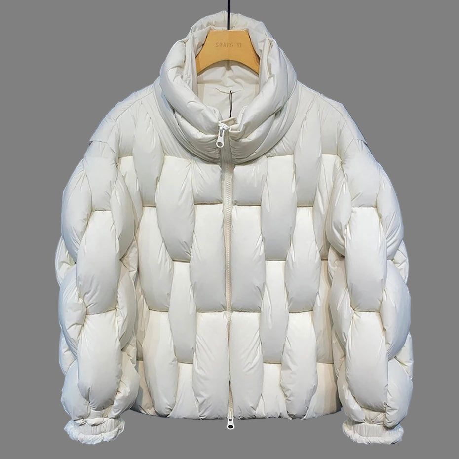Charlie | Doudoune Matelassée Col Montant Zip