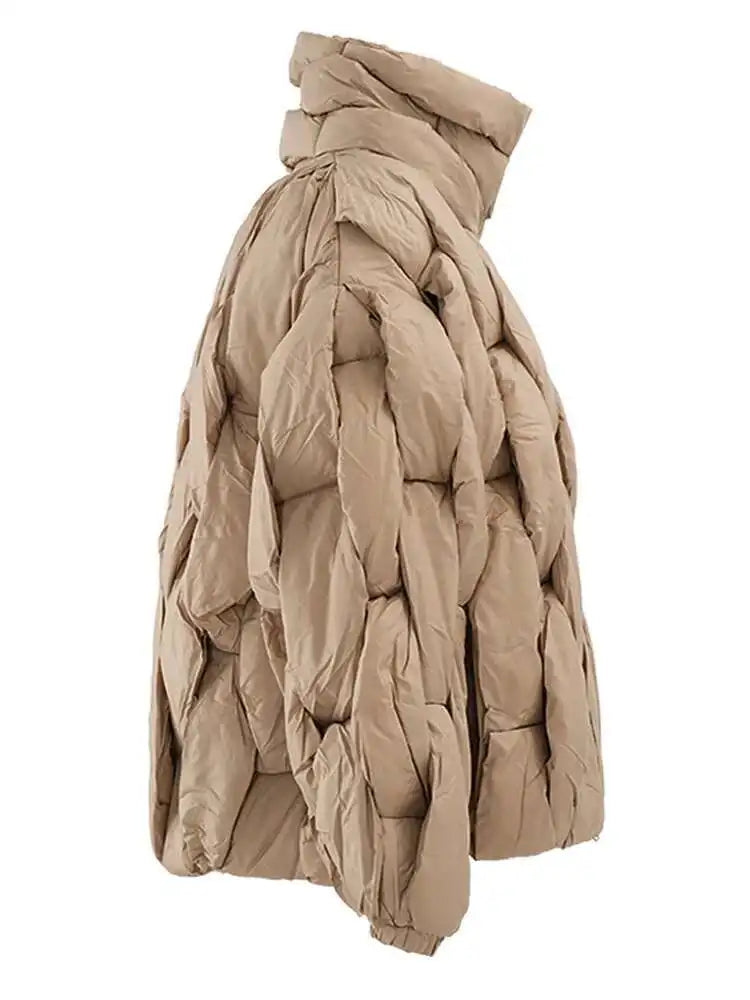 Charlie | Doudoune Matelassée Col Montant Zip