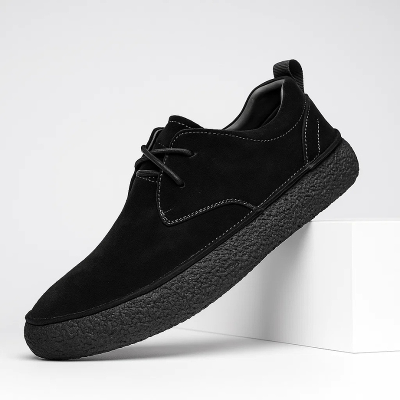 Simon | Chaussures Derby Homme Daim Marron à Lacets