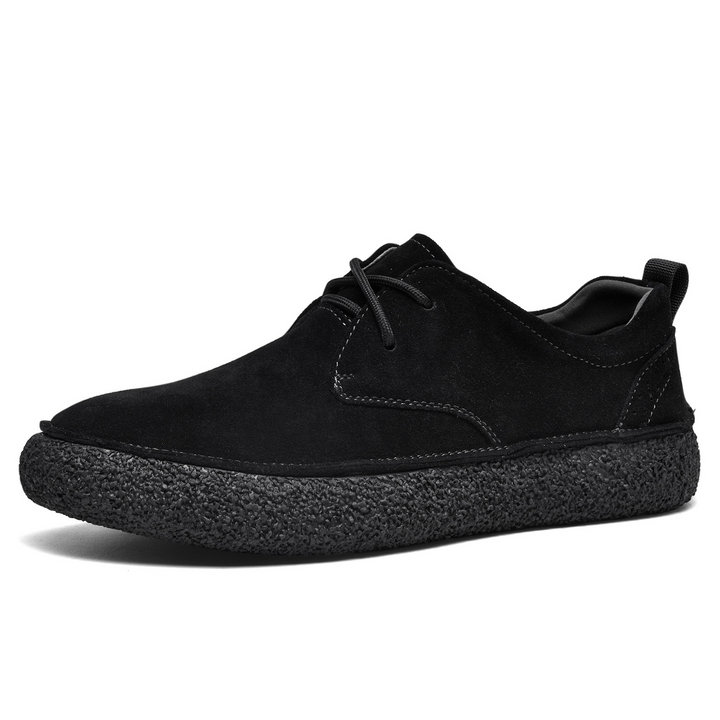 Simon | Chaussures Derby Homme Daim Marron à Lacets