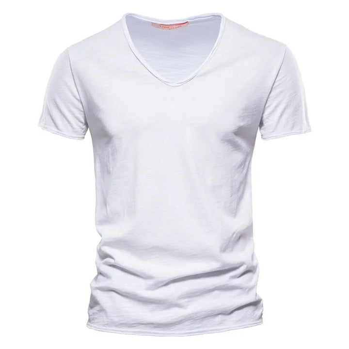 Théo | T-shirt col V manches courtes homme