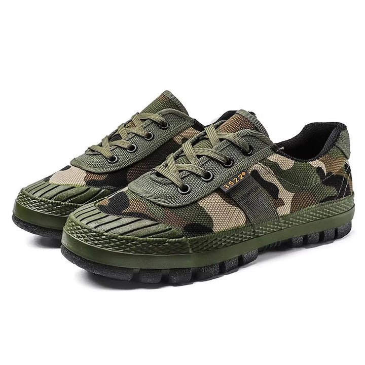 Thibault | Baskets Basses Homme Camouflage Mesh à Lacets
