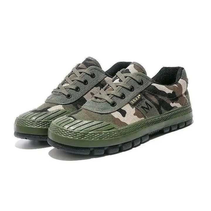 Thibault | Baskets Basses Homme Camouflage Mesh à Lacets