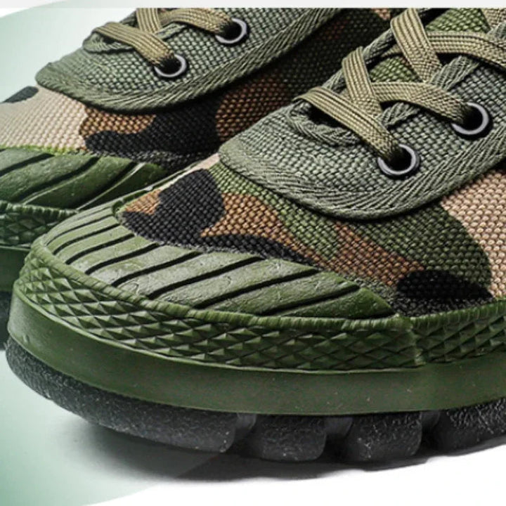 Thibault | Baskets Basses Homme Camouflage Mesh à Lacets