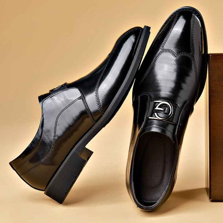 Thibault | Mocassin Homme Cuir à Boucle Marron