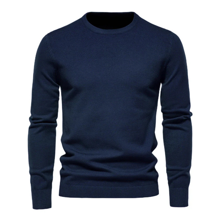 Thibault | Pull Col Rond Homme Ajusté Manches Longues