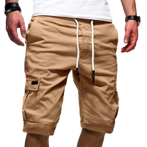 Thibault | Short Cargo Homme Kaki