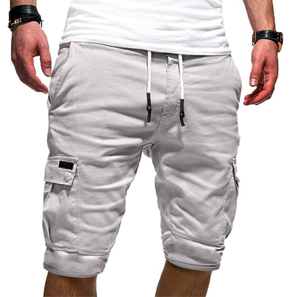 Thibault | Short Cargo Homme Kaki