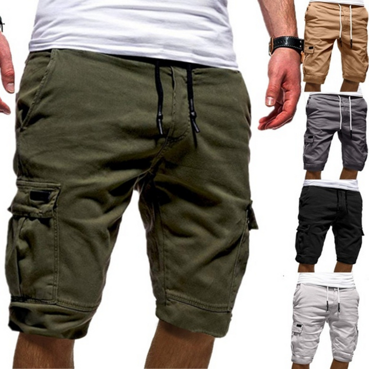 Thibault | Short Cargo Homme Kaki