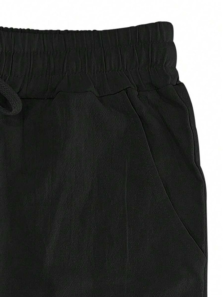 Thomas | Pantalon Homme Lin Blanc Taille Élastiquée