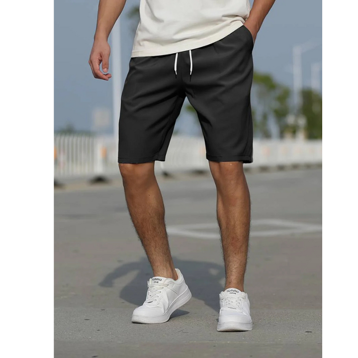 Thomas | Short Homme Gris Cordon Sport