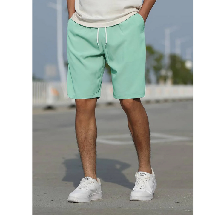 Thomas | Short Homme Gris Cordon Sport