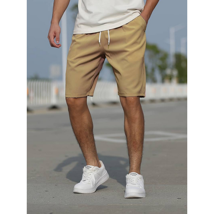 Thomas | Short Homme Gris Cordon Sport