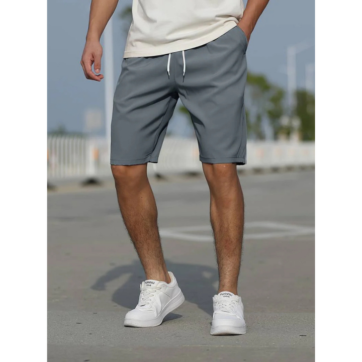 Thomas | Short Homme Gris Cordon Sport
