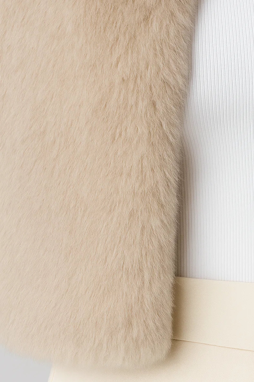 Émilie | Veste Courte en Fausse Fourrure Femme