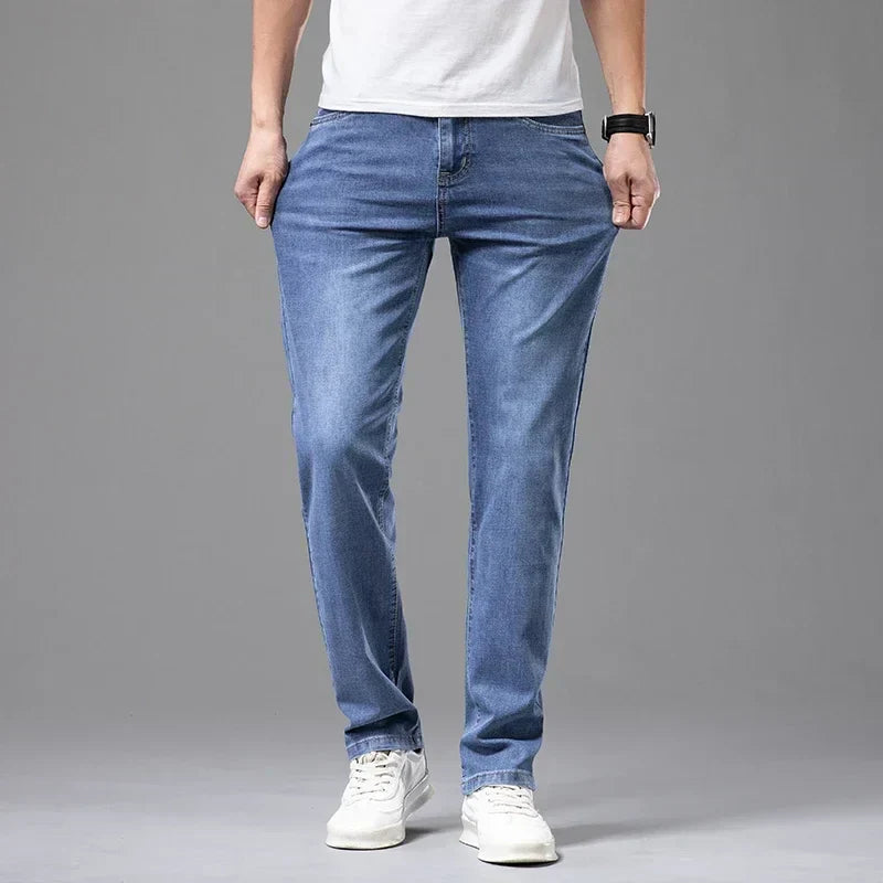 Théo | Jean Homme Coupe Droite Denim