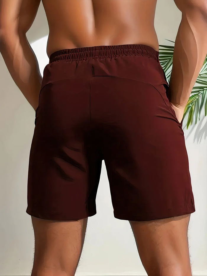 Xavier | Short Sport Homme Bordeaux Techtraining