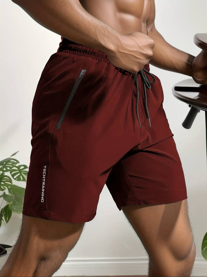 Xavier | Short Sport Homme Bordeaux Techtraining