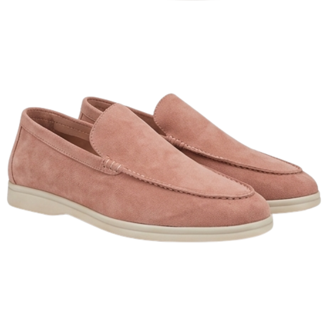 Yann | Mocassin Homme en Daim Beige