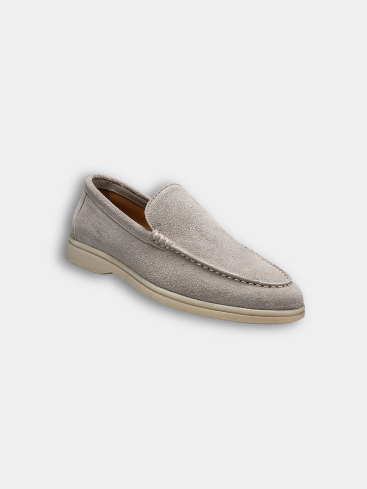 Yann | Mocassin Homme en Daim Beige