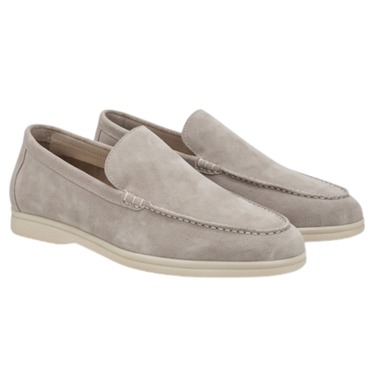 Yann | Mocassin Homme en Daim Beige