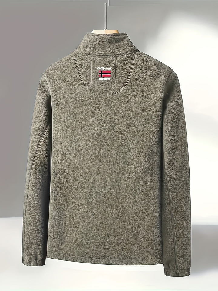 Victor | Veste Polaire Homme Col Montant Zip