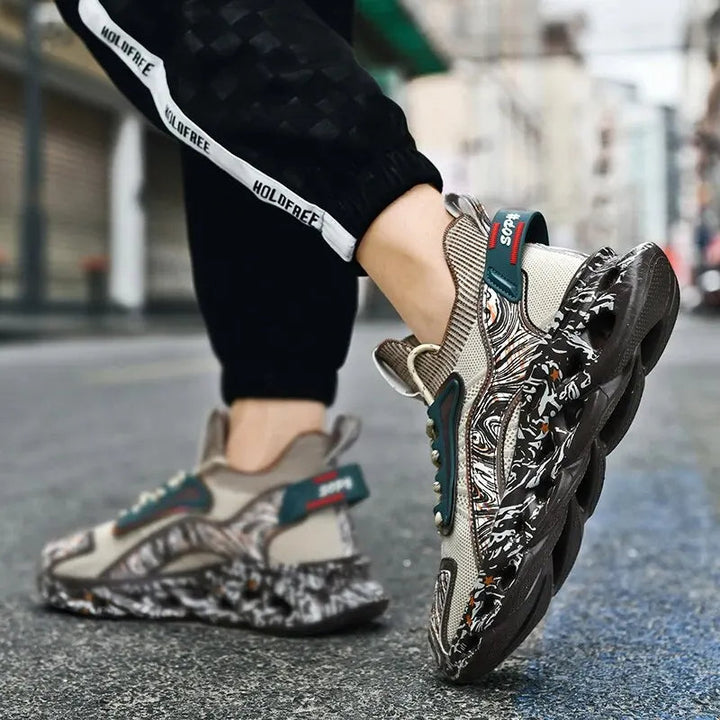 Morgan | Chaussures de Sport à Lacets Multi-Couleur