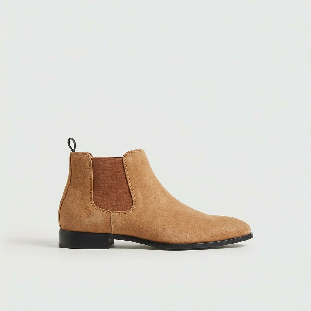 Gabrielle | Bottines Chelsea en Cuir Noir
