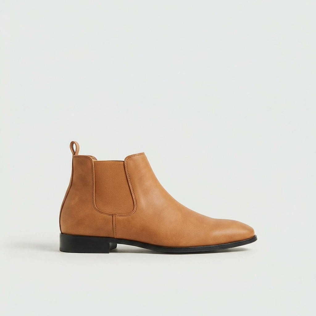 Gabrielle | Bottines Chelsea en Cuir Noir