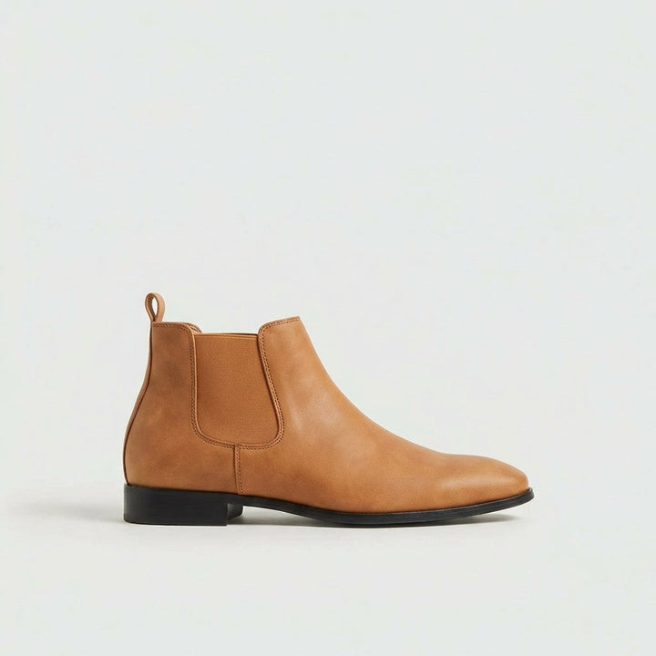 Gabrielle | Bottines Chelsea en Cuir Noir