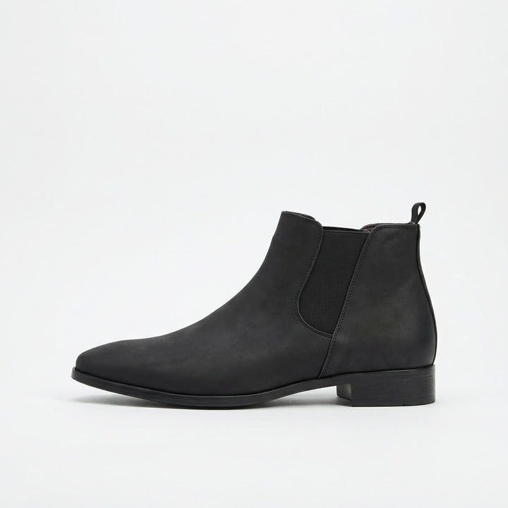Gabrielle | Bottines Chelsea en Cuir Noir