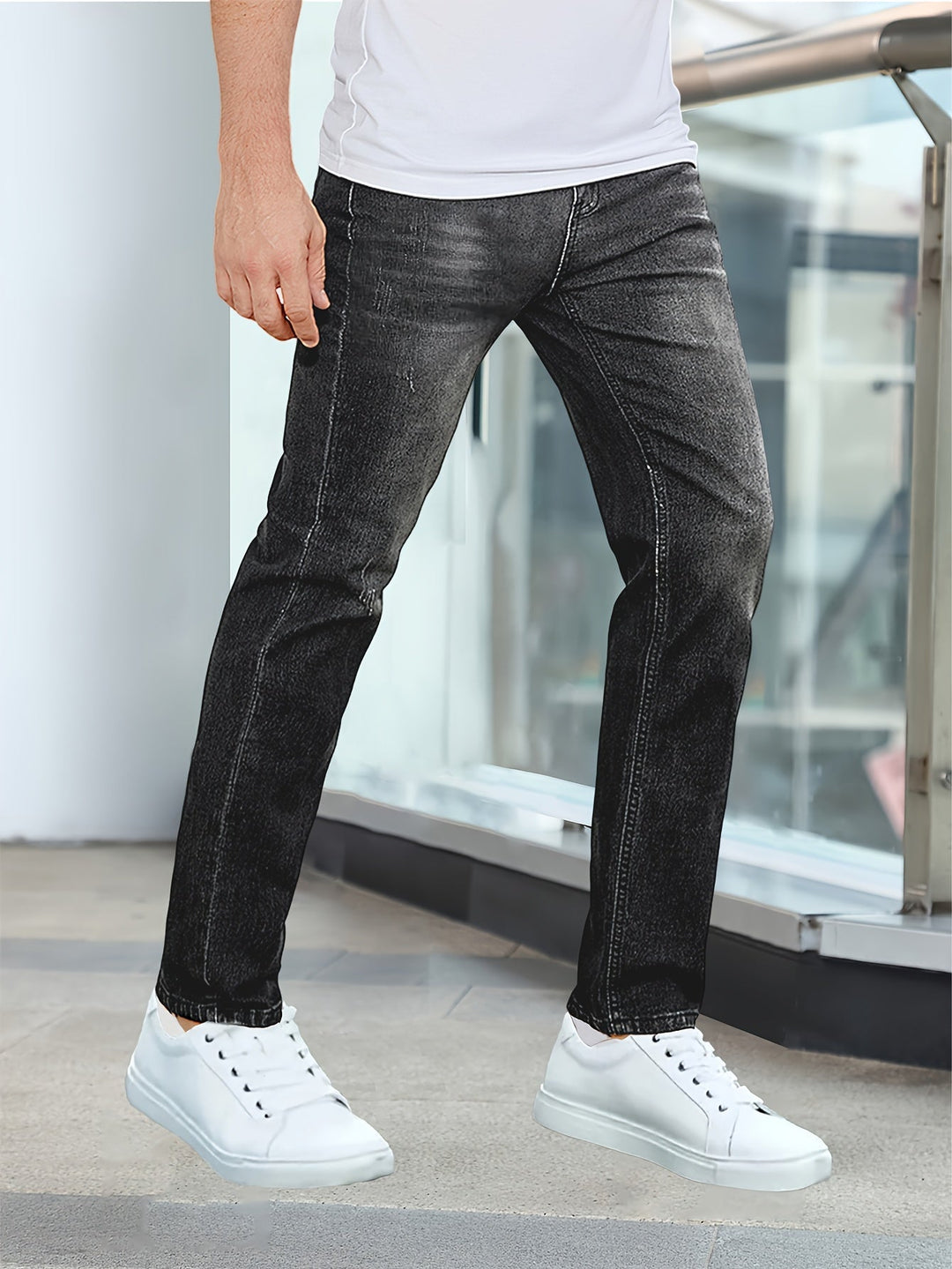 Nathan | Jean Homme Coupe Droite Denim