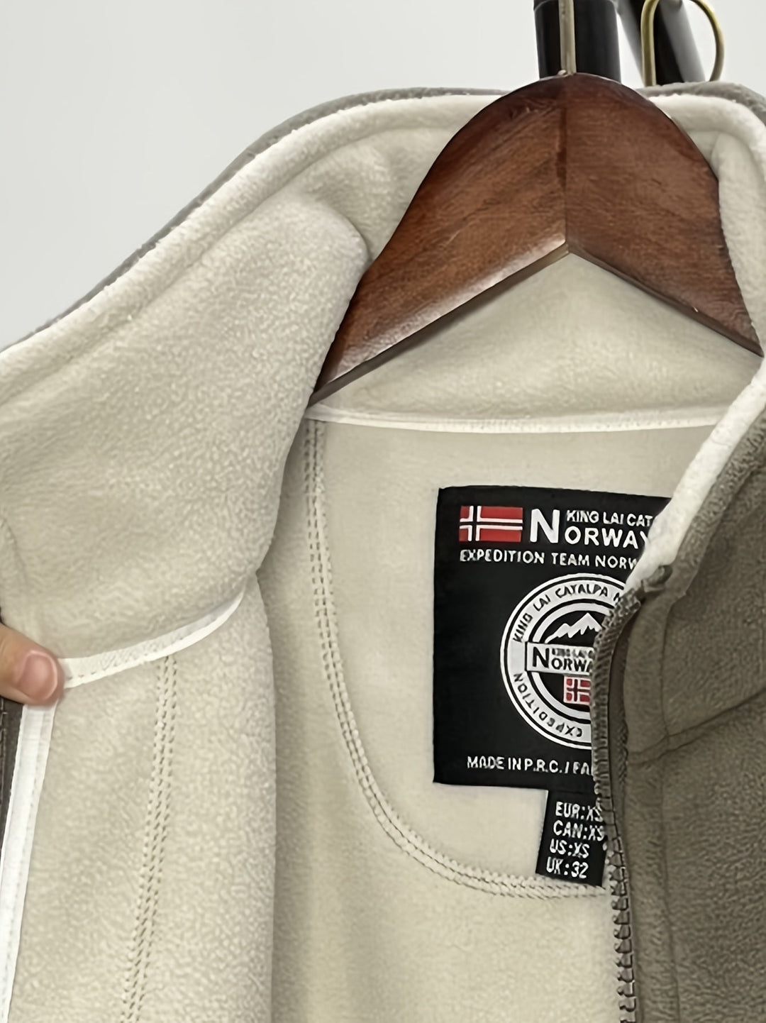 Victor | Veste Polaire Homme Col Montant Zip