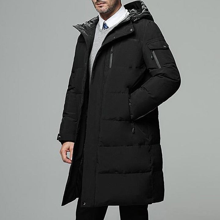 Benjamin | Parka Homme Capuche Matelassée Zip