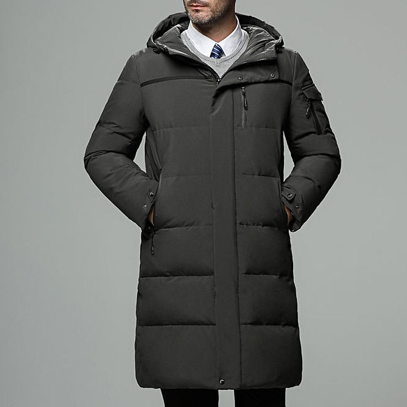 Benjamin | Parka Homme Capuche Matelassée Zip