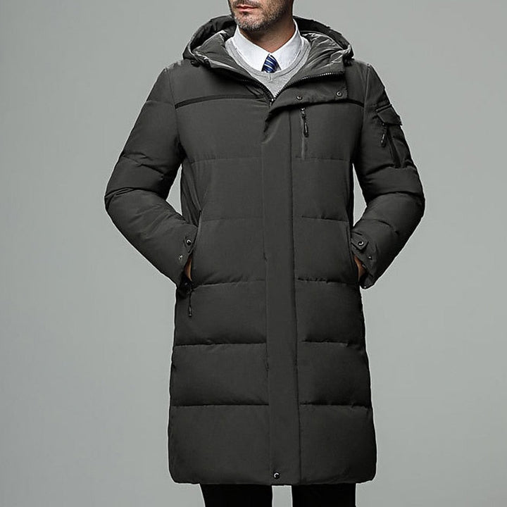 Benjamin | Parka Homme Capuche Matelassée Zip