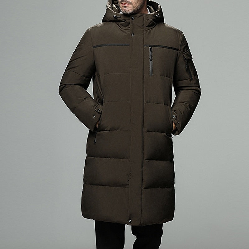 Benjamin | Parka Homme Capuche Matelassée Zip