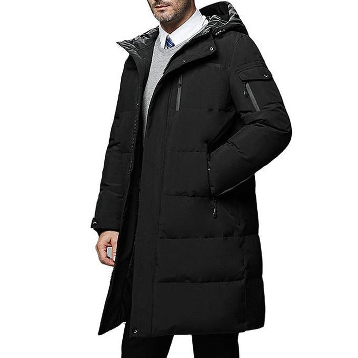 Benjamin | Parka Homme Capuche Matelassée Zip
