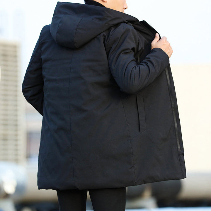 Nicolas | Manteau Homme Capuche Matelassé Fermeture Zip