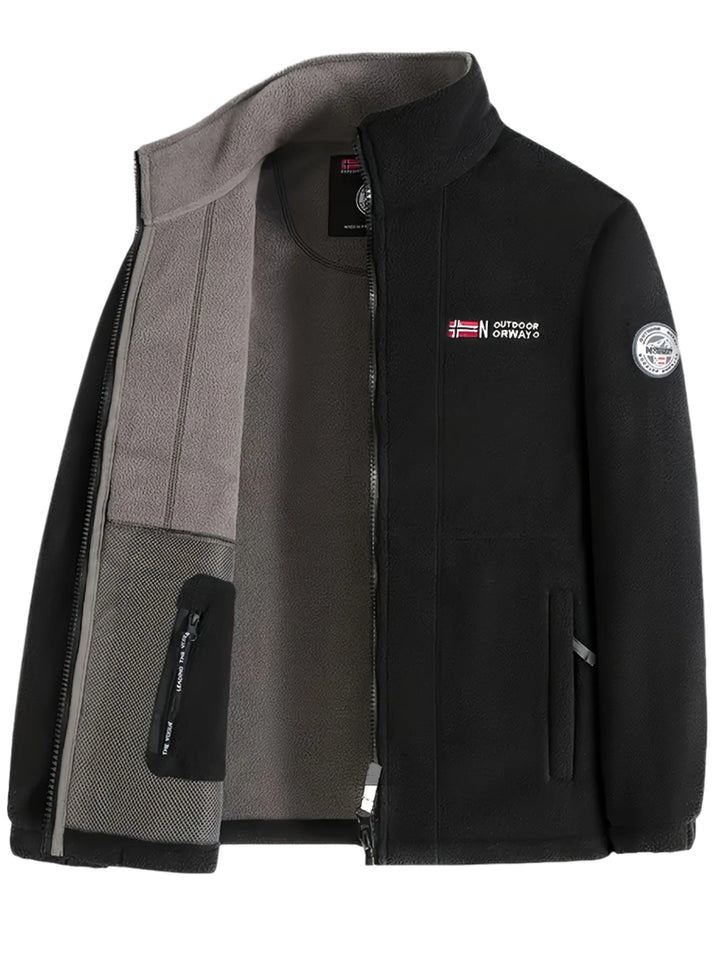 Victor | Veste Polaire Homme Col Montant Zip