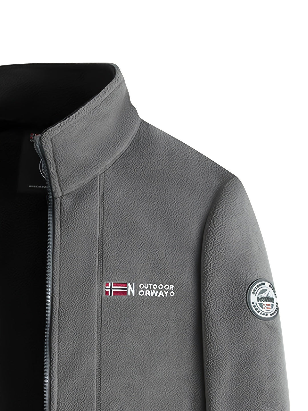 Victor | Veste Polaire Homme Col Montant Zip
