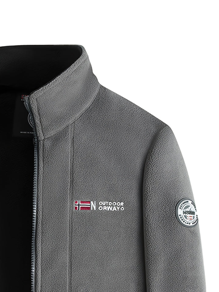 Victor | Veste Polaire Homme Col Montant Zip