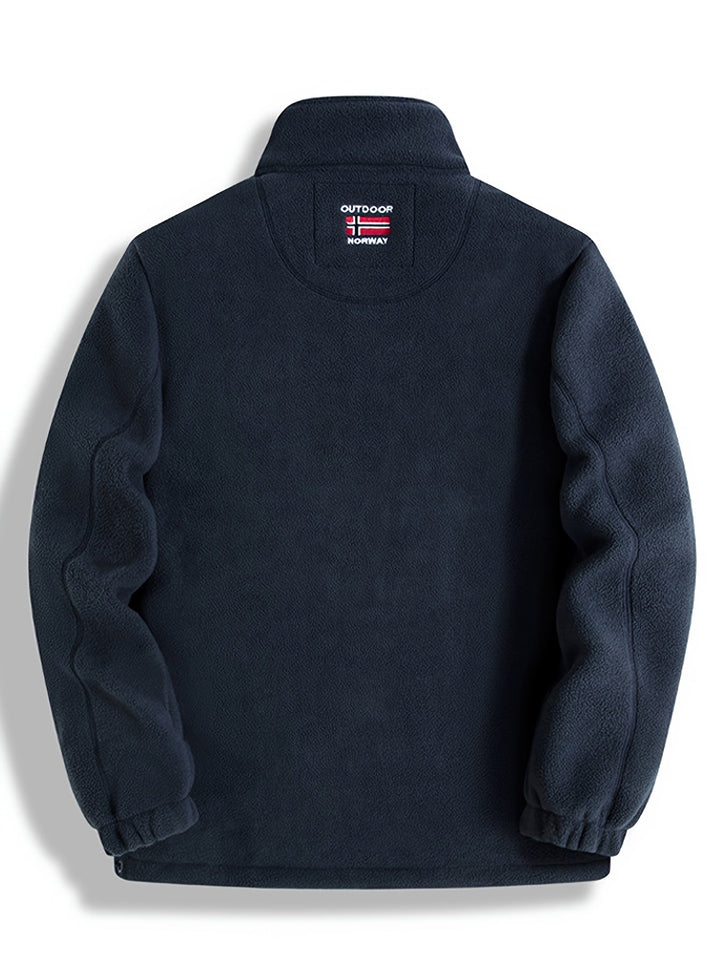 Victor | Veste Polaire Homme Col Montant Zip
