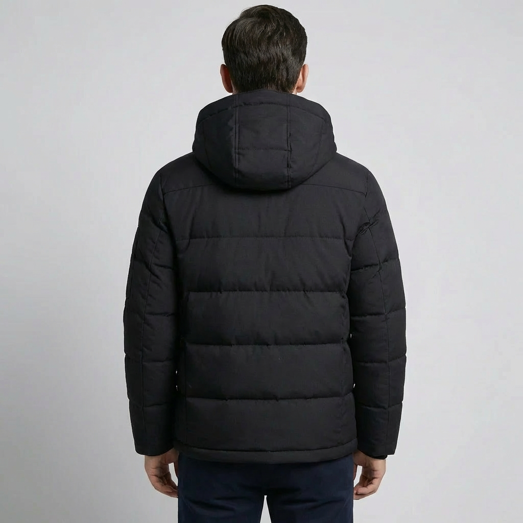 Clément | Doudoune à Capuche Homme Coupe Relax