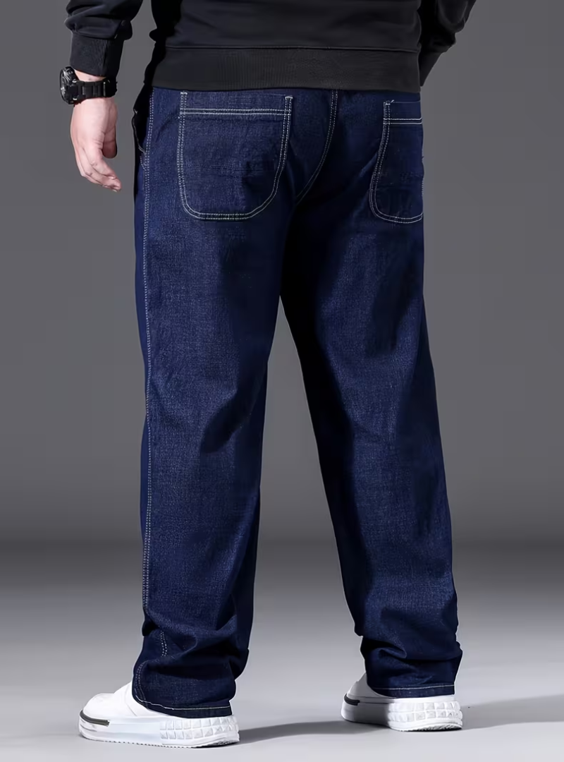 Antoine | Pantalon Large Taille Élastique Homme