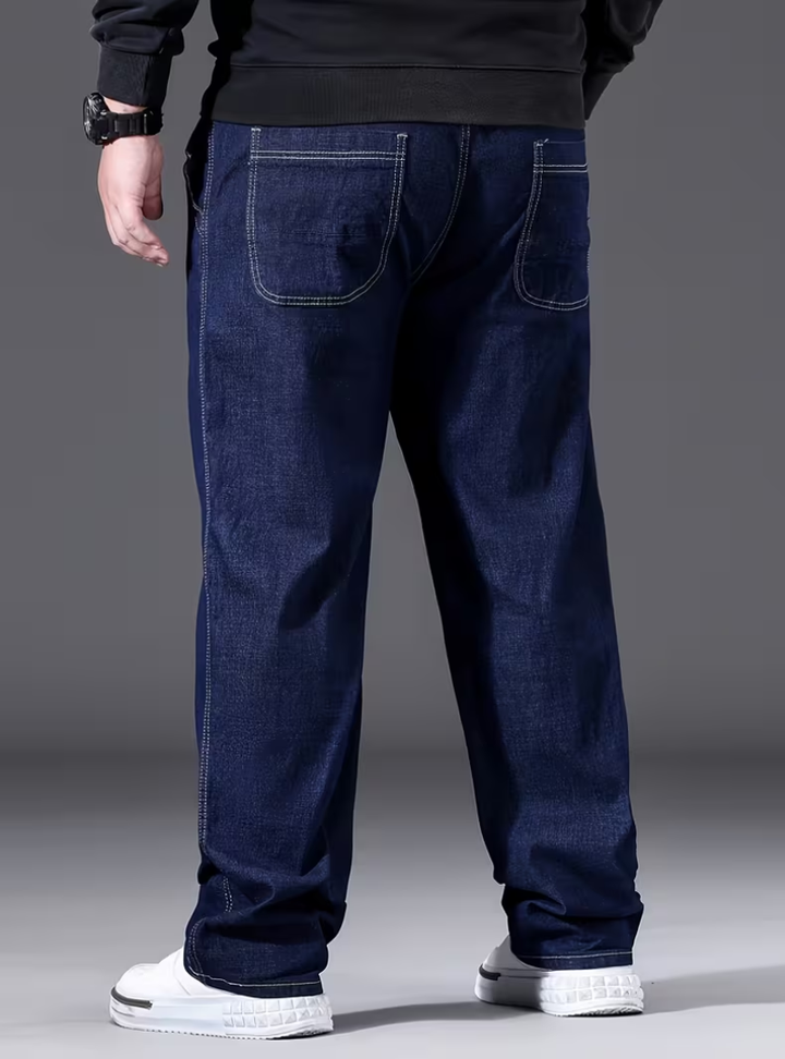 Antoine | Pantalon Large Taille Élastique Homme