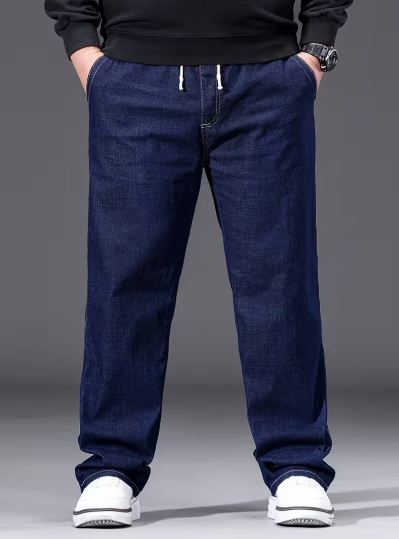 Antoine | Pantalon Large Taille Élastique Homme