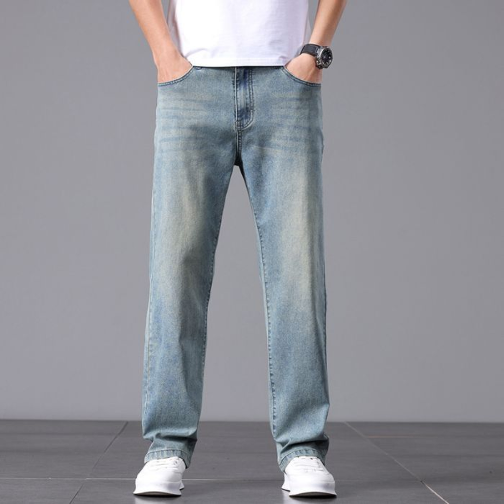 Quentin | Jean Homme Coupe Droite Denim