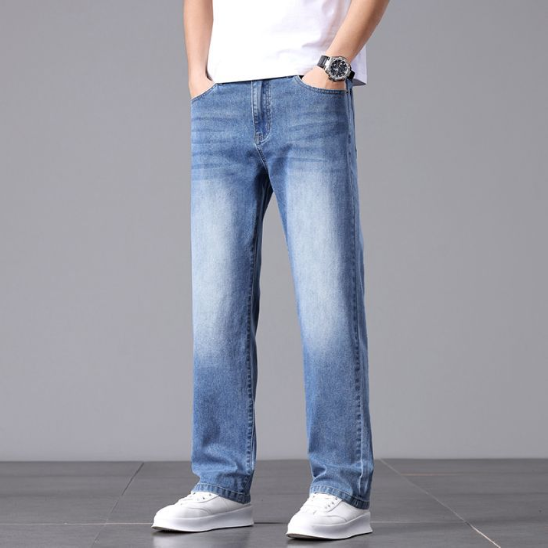 Quentin | Jean Homme Coupe Droite Denim